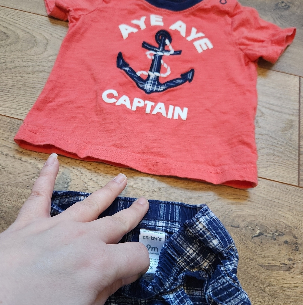 Carter's 9m Baby Boy Shorts Set - Picture 3 of 3